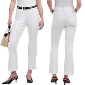 Madewell Women's White Ankle & Cropped Jeans